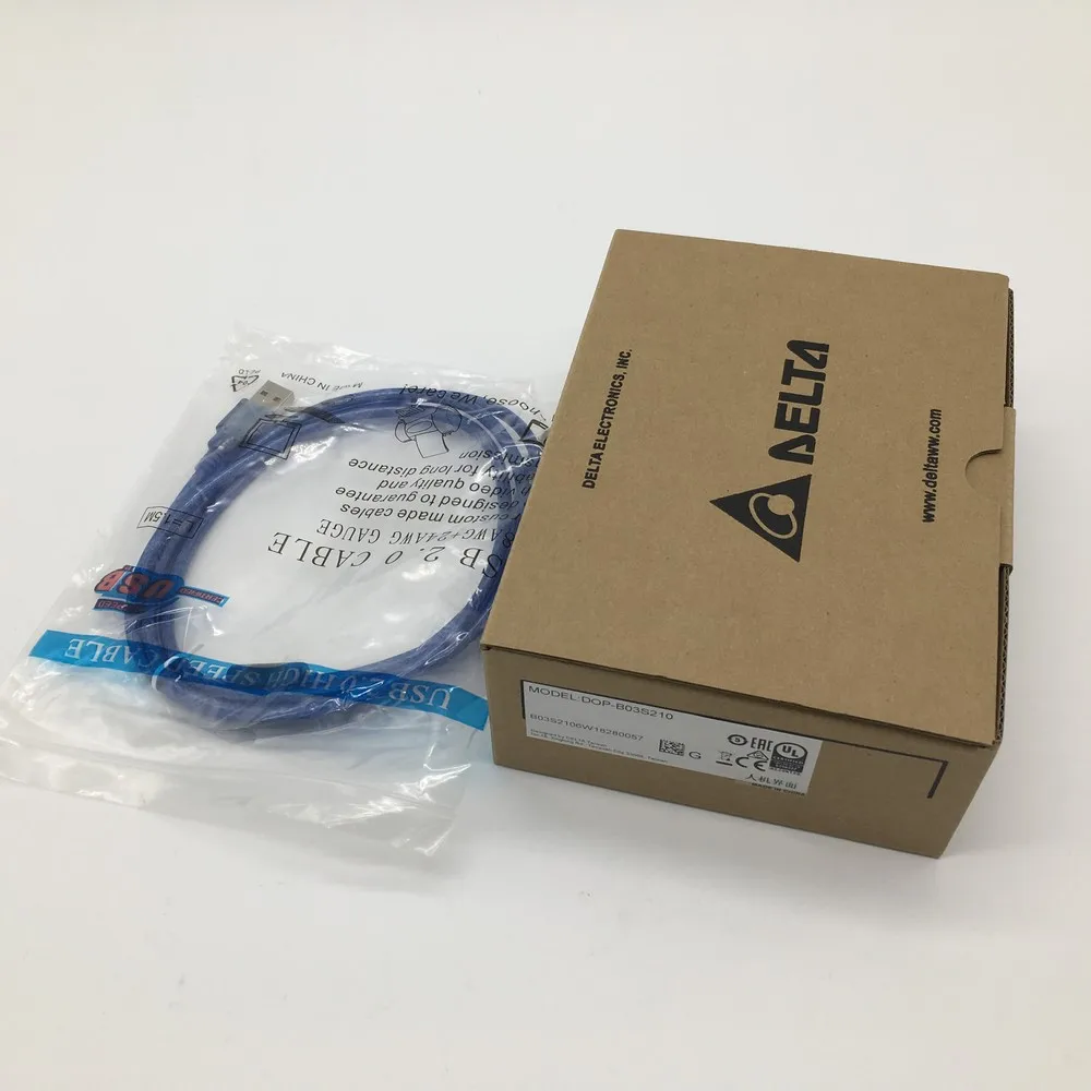 Панель управления Delta DOP 103BQ 4 3 дюйма HMI TFT LCD 800 МГц MCU сенсорный экран RS232 RS485 24 В