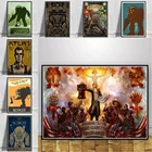 Bioshock Rapture видеоигра Ретро подарок для детей Художественная Картина на холсте Настенная картина Декор для дома плакаты и принты