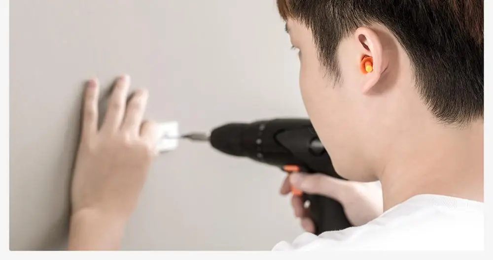 Звукоизоляционные беруши Youpin двухчастотные шумоподавляющие звукоизоляция