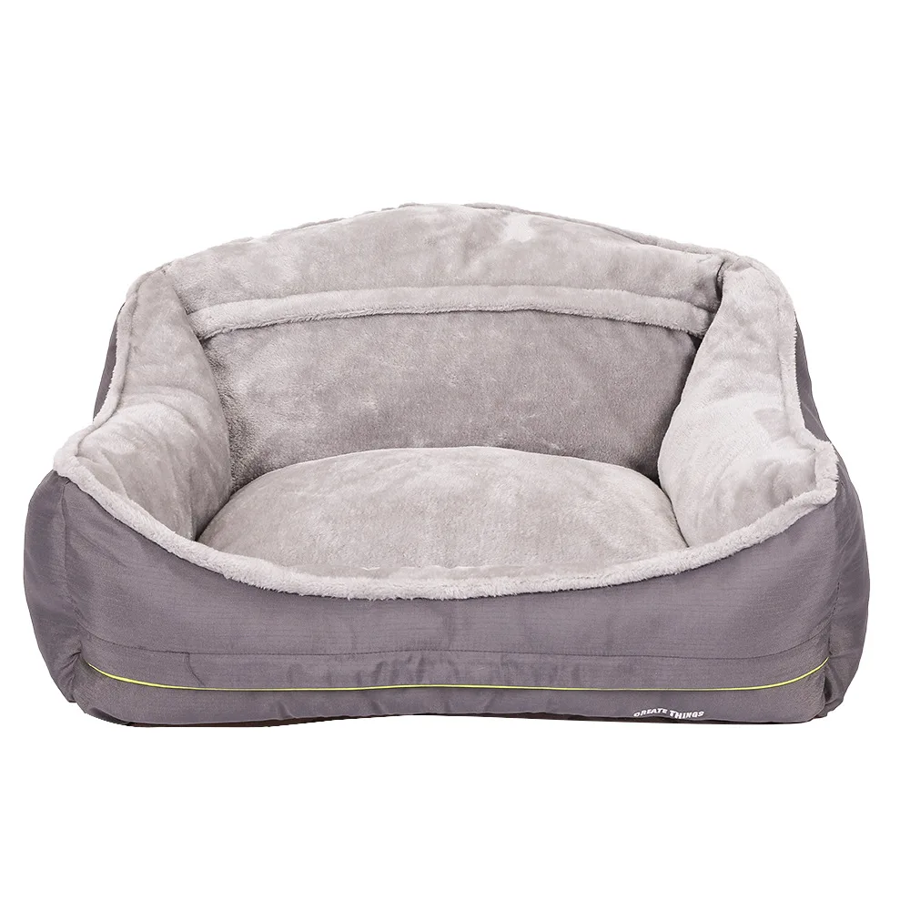 

Pet high back waterproof hem nesting pet dog thermal bed dog sofa autumn/winter nest