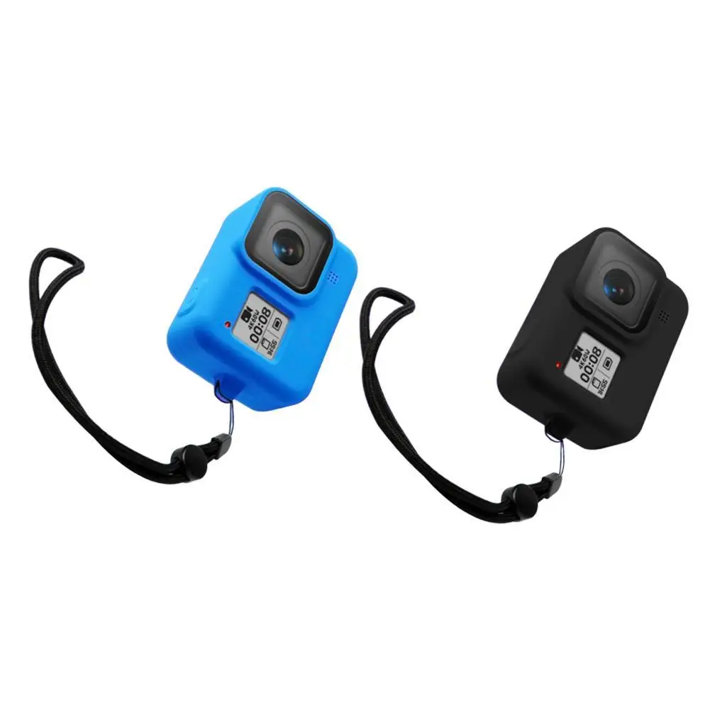 

For GoPro Accessories Action Camera Case Protective Cap Camera Case For GoPro Hero Cover Cover+Lens Silicone 6 Hero 7 Black X9D1