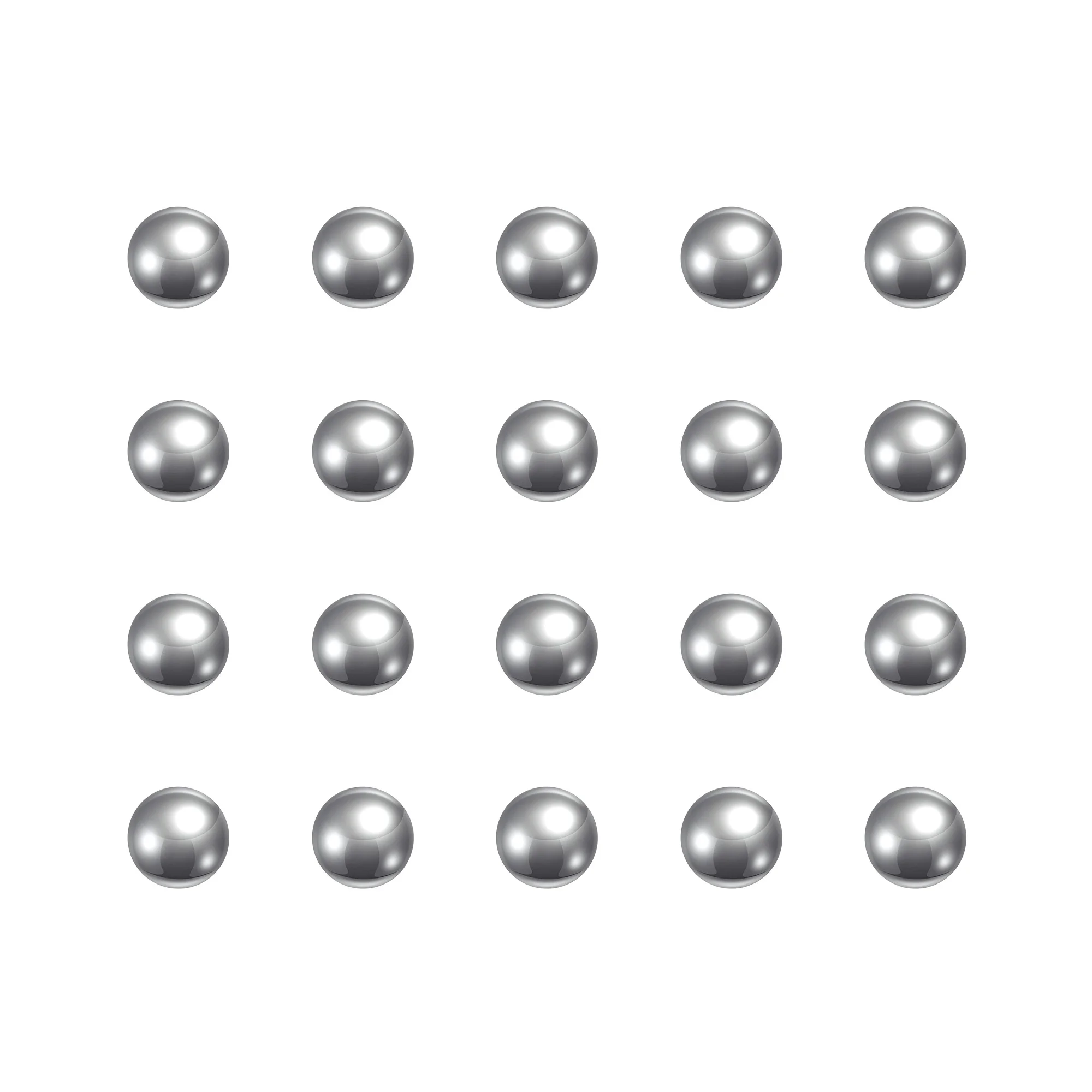 

Uxcell 200 Pcs 7/32" 420 Stainless Steel Bearing Balls G100 Precision