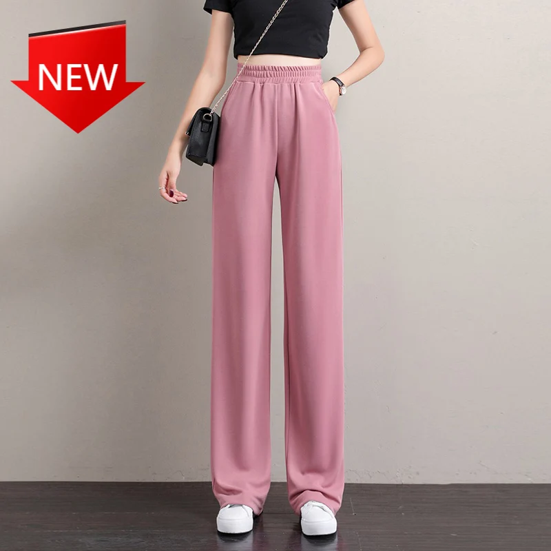 

Брюки спортивные женские в Корейском стиле, тренировочные штаны с широкими штанинами, уличная одежда в стиле Харадзюку