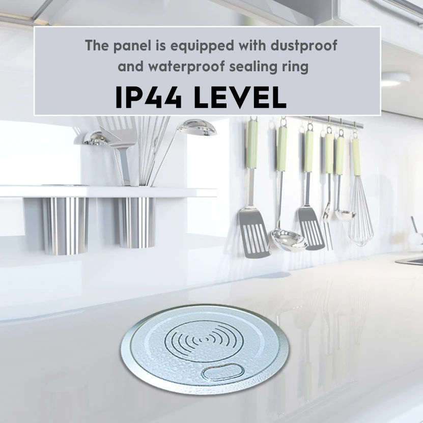 eur socket table auto lift electric usb waterproof tuya app remote control bluetooth audio desk wireless charge kitchen cabinet free global shipping