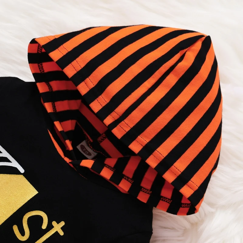 

Autumn Helloween Baby Rompers Toddler Jumpsuit Long-sleeved Halloween Pumpkin Print Romper Baby Clothes Rompers