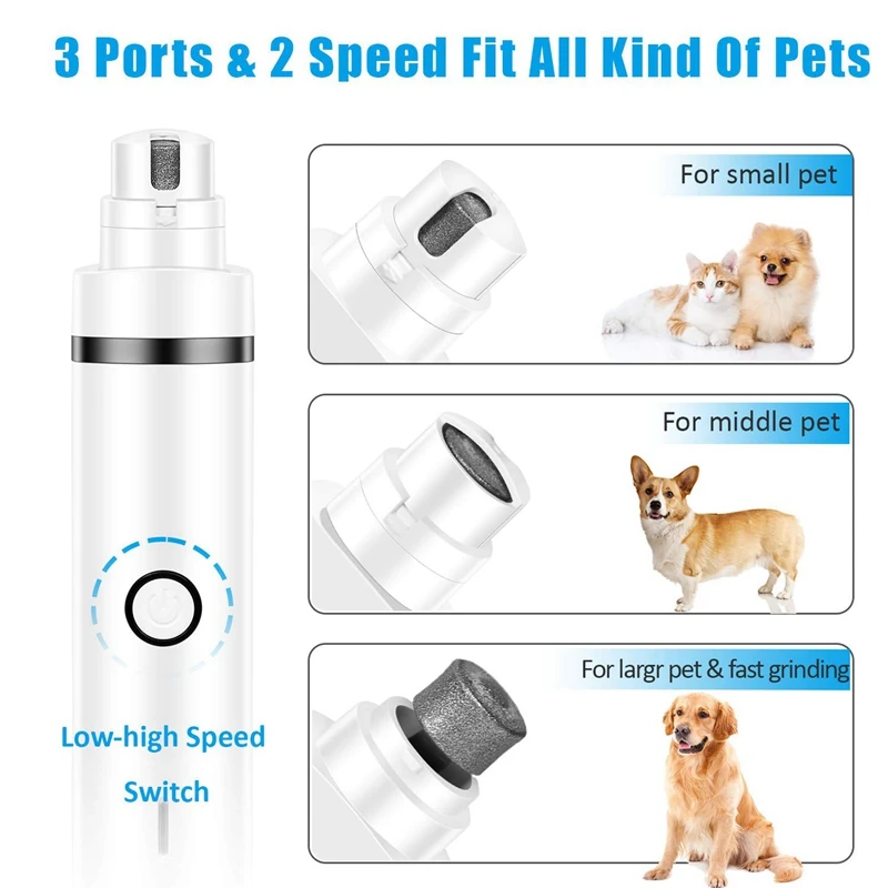 

Dog Nail Grinder Dog Clippers 3 in 1 Kit & Dog Chew Toys for Aggressive Chewers, Dog Training Treats Teething Rope Toys
