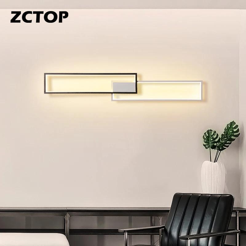 

Современная настенная лампа в скандинавском стиле, светодиодный минималистичный светильник на стену, лампа для гостиной, спальни, лестницы...