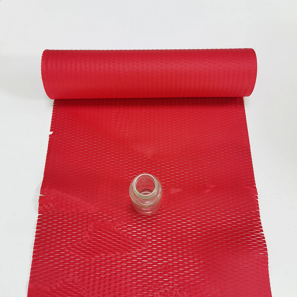 

Hysen Fashional 50Pcs 38cm*50cm Red Color Cushioning Protective Wrapping Material Laboratory Appliance Paper Honeycomb
