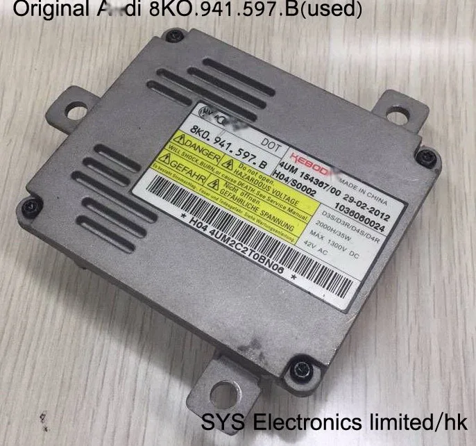 1 шт OEM xenon HEBODA D3S для A6 A4 A3 Q5 Q3 Passat Je tta скрытый балласт+ провод 1036060024 8K0941597B