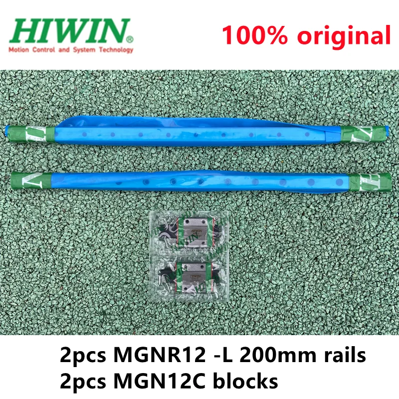 Линейная направляющая HIWIN MGN12 -L 2 шт. тайваньские оригинальные мини-скользящие
