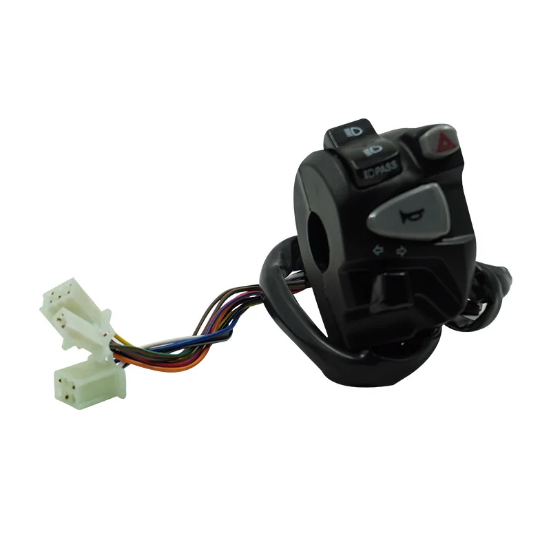 

7/8" 22mm Motorcycle Handlebar Control Switches High/Low Beam Headlight Horn Warning Light Button Turn Signal For Honda CBX600