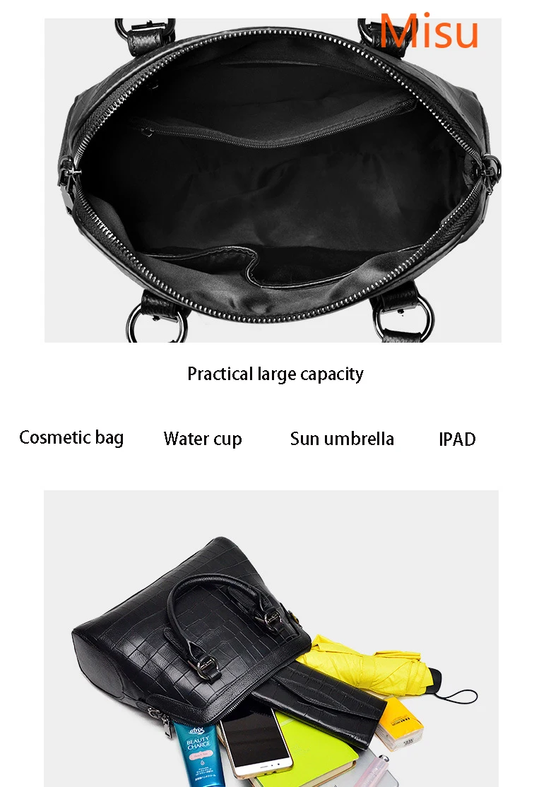 

High quality first layer leather handbag 2021 new fashion shell bag shoulder messenger bag real leather large capacity handbag