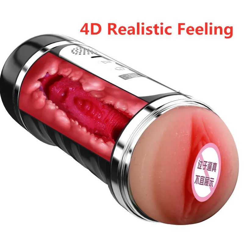 Умный мастурбатор чашка вибратор секс-игрушка для мужчин Вагина пенис