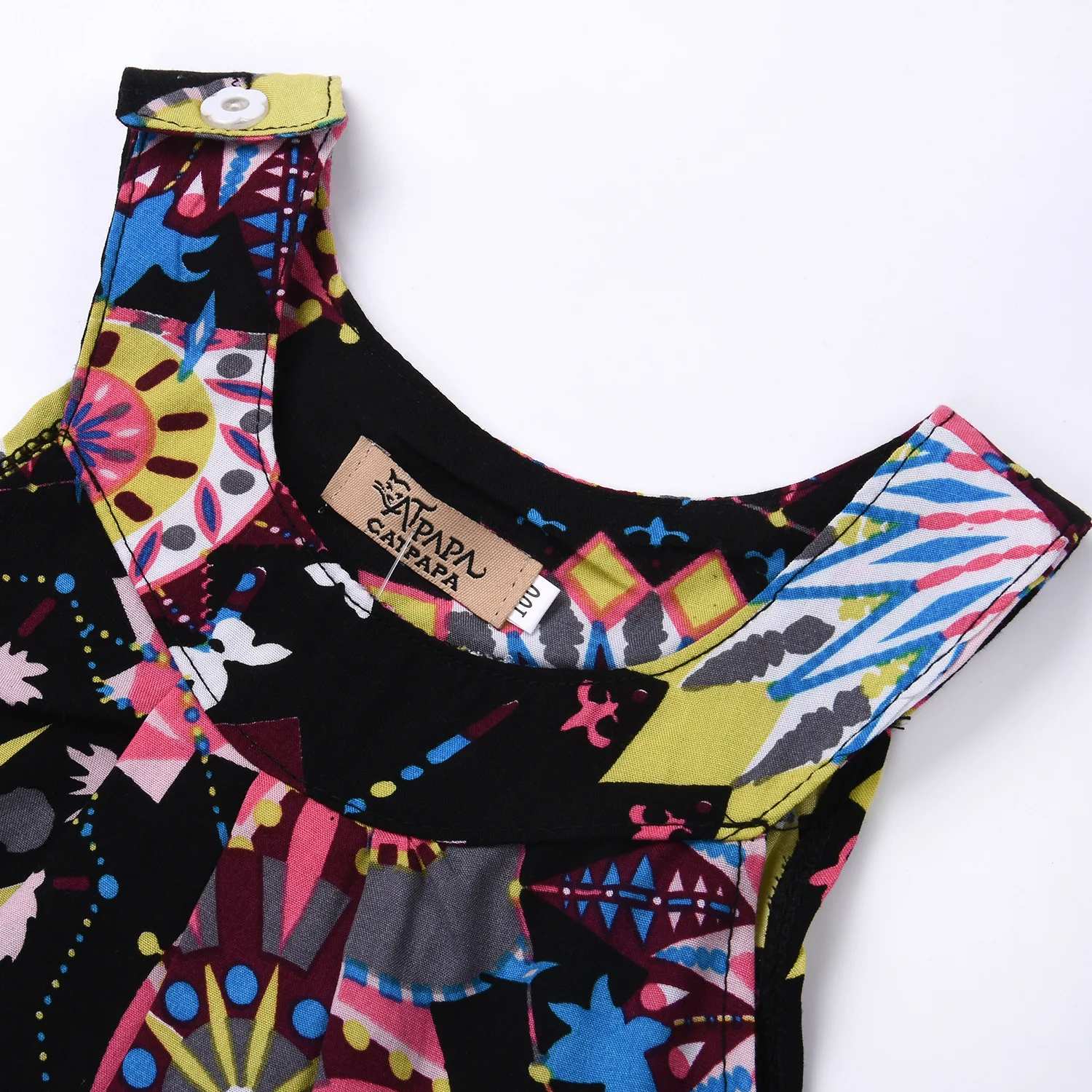 HOT children ins floral sleeveless dress with shoulder-straps of the girls kids Princess evening competition | Детская одежда и