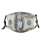 Денежная печать долларов Ii маска от выскакивающих масок! Забавная крутая Тканевая маска покерный мост Мадрид Дублин Нью-Йорк защита от блокировки