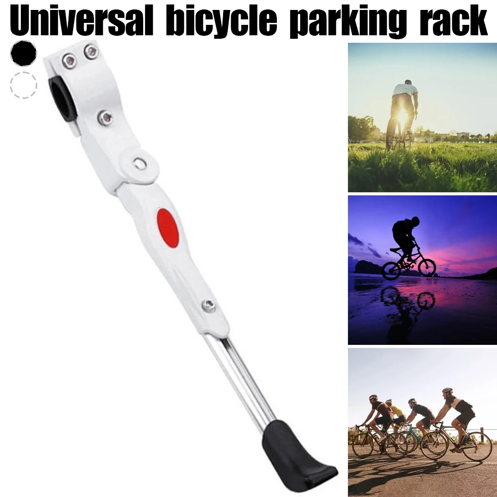 

Bike Kickstand Adjustable MTB Road Bicycle Parking Rack Mountain Bike Support Side Kick Stand Foot Brace Cycling Parts