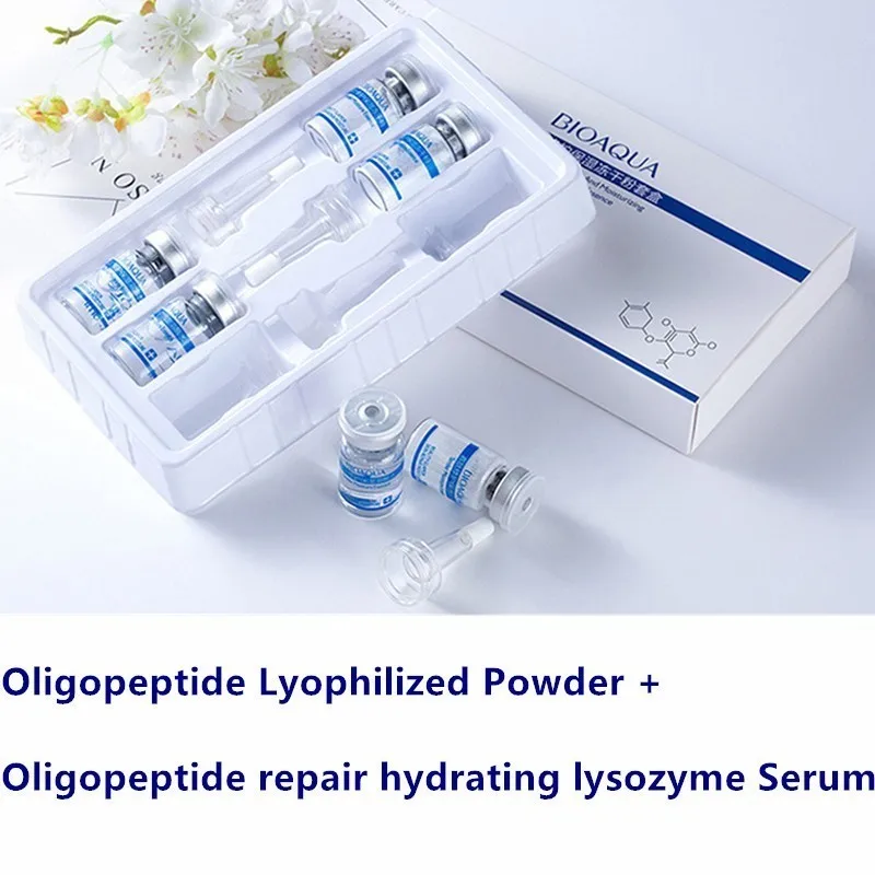 Биоаква олигопептид лиофилизованный порошок + ремонт увлажняющий лисозим