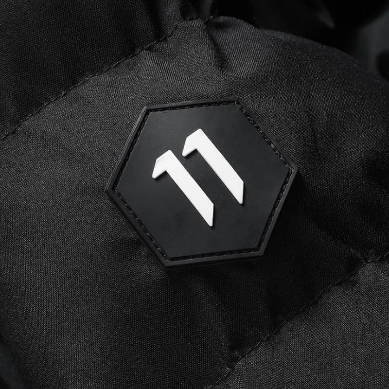 Men's Winter Parkas Jacket Fashion Down Jacket Parkas Cotton Padded Jackets Hooded Men's Coat Autumn and Winter Plus Size