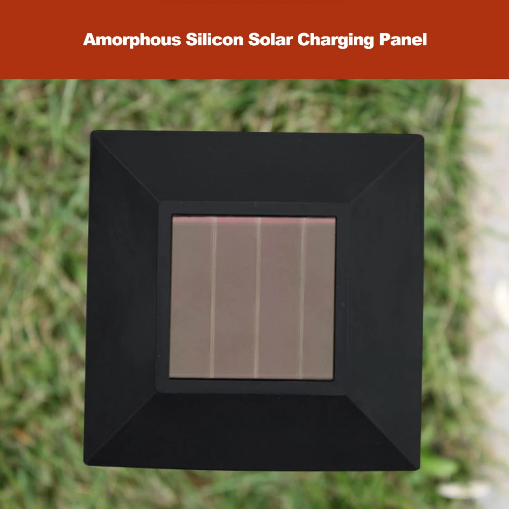 2 шт./компл. светодиодный светильник на солнечных батареях для лужайки наружная