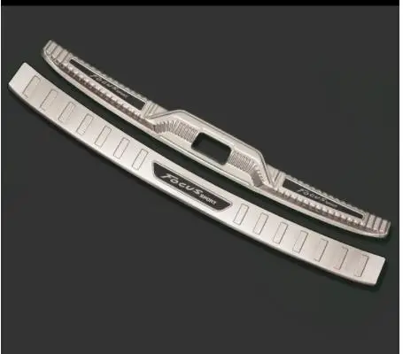 Высококачественная защитная накладка на задний бампер из нержавеющей стали для