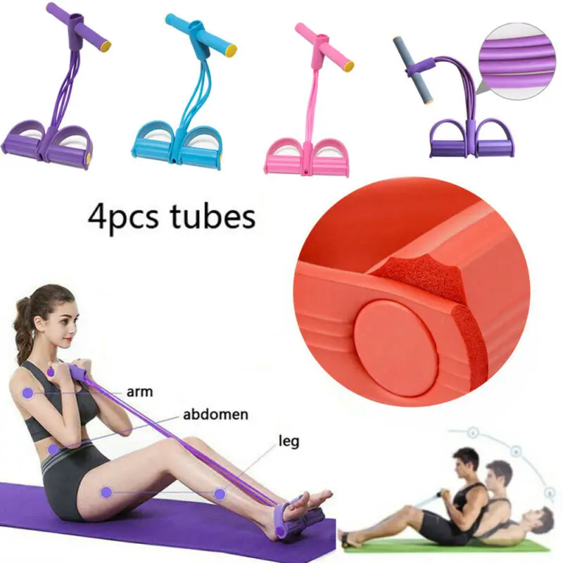 2020 горячая Распродажа для женщин и мужчин 4 трубная ножная педаль эластичная