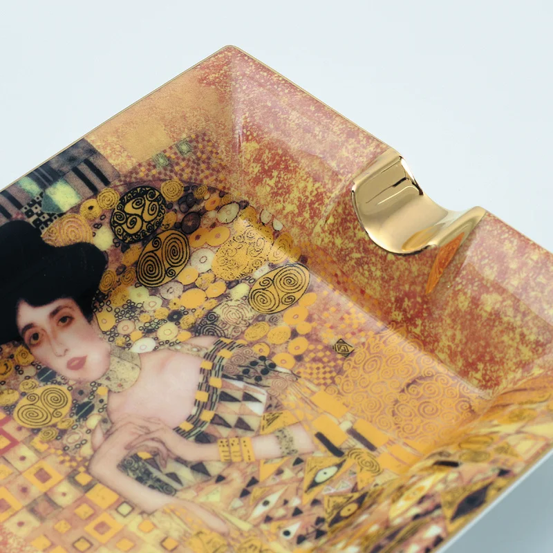 Аксессуары для сигар Gustav Klimt Kiss &amp Adela настольный подарок на день Святого