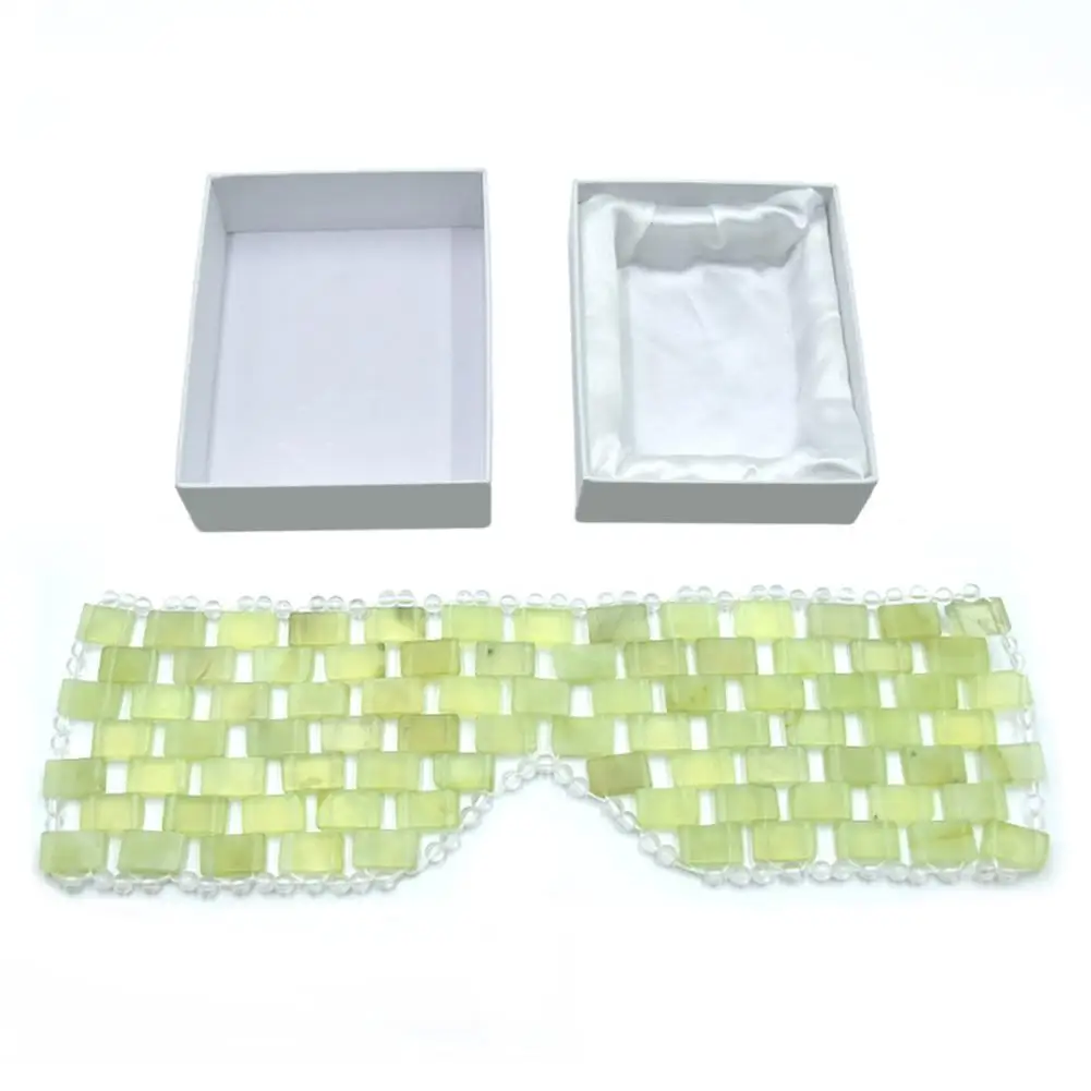 Маска для сна из натурального нефрита и повязка на глаза маска глаз