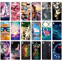 soft silicone case for lenovo k3 note a7000 case paint cover phone bags for lenovo k3 note k50 a7000 a 7000 a7000 lemon k50 t5