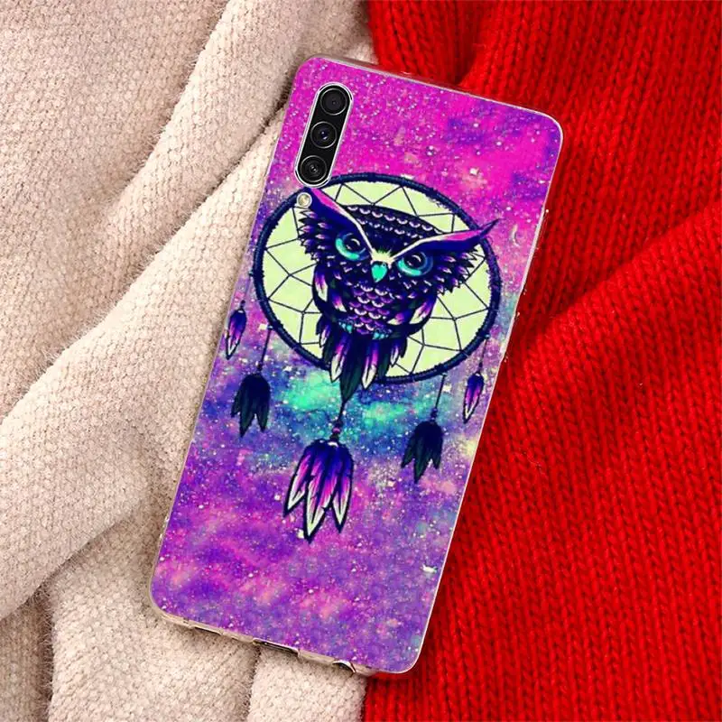 

Animal Night Owl Lovely Phone Case For Samsung Galaxy S5 S6 S7 S8 S9 S10 S10e S20 edge plus lite