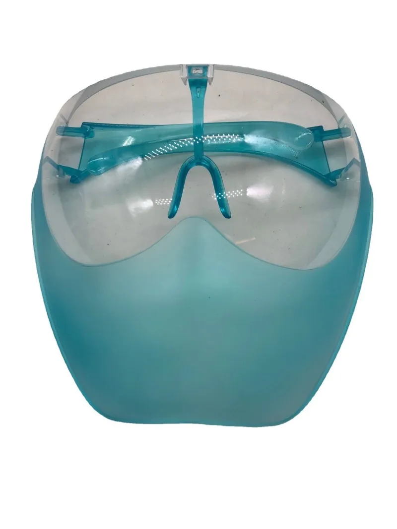 Adult Eye Shield Visor Wrap Sun Glasses Half Face Guard Antifogging Space Mirror Frosted PC Protective Mask | Дом и сад