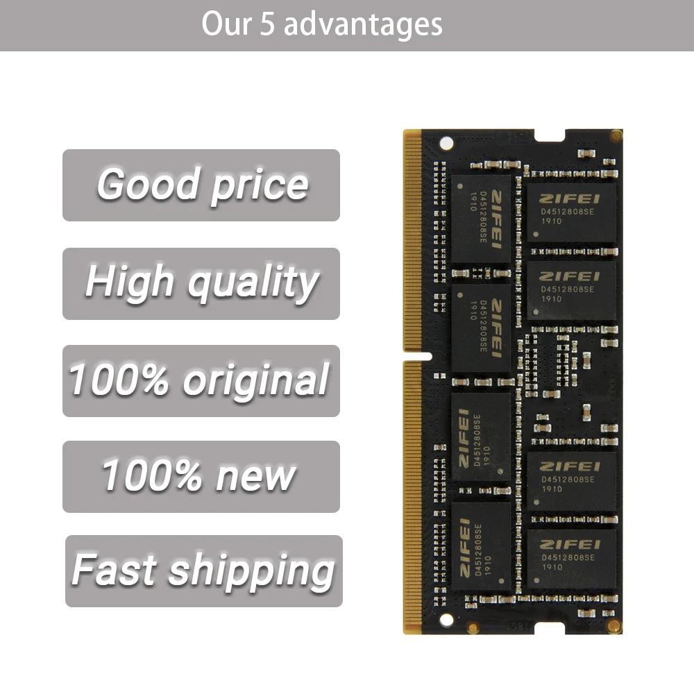 ZIFEI ram DDR4 16GB 8GB 4GB 32GB 2133MHz 2400MHz 2666MHz 260Pin SO DIMM модуль ноутбук память для
