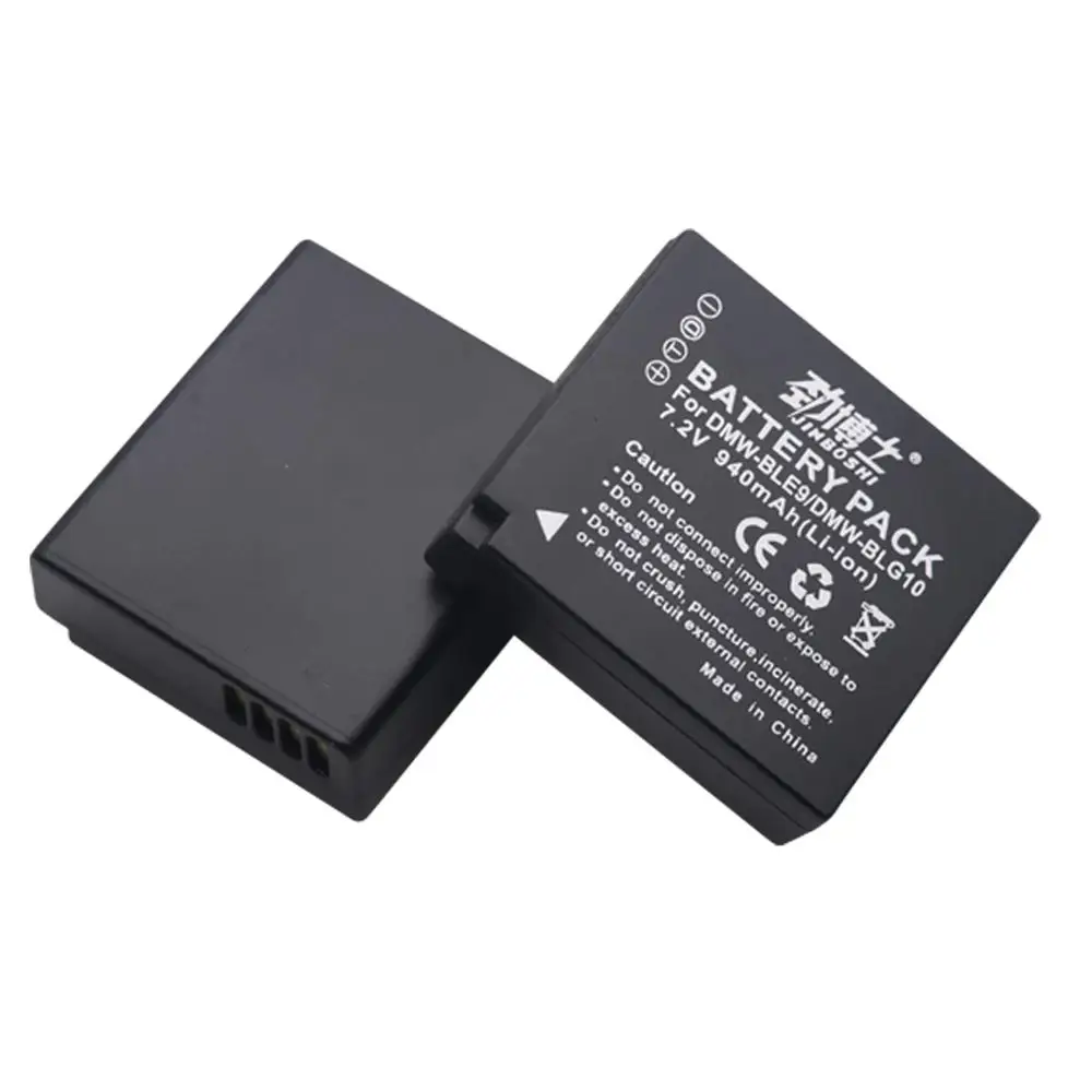 Аккумуляторы BLG10E BLG10PP BLE9 BLE9E для Panasonic 2 шт. батарейки Lumix DMC GF6 GX7 GF3 GF5 ZS100 ZS60 LX100 GX85 и