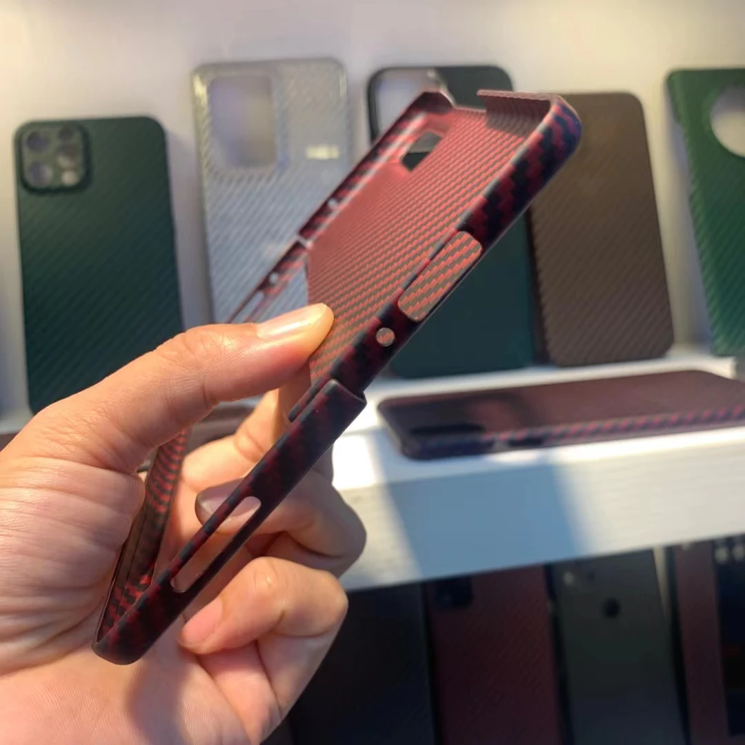 z fold3 5g carbon case ultra thin 2in1 matte red 100 real carbon fiber case for samsung galaxy z fold 3 case aramid fiber cover free global shipping