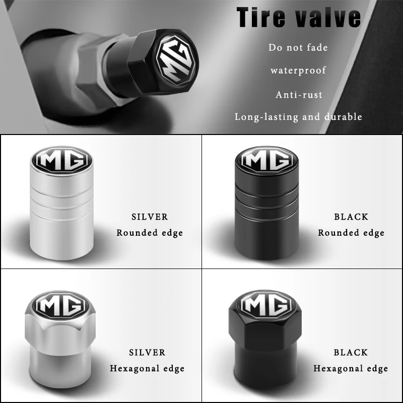 MG Logo 4 шт. Автомобильные Колесные фрикционы для мотоциклов TF EV GS EZS eHS RX5 ZT 3SW седан ZS