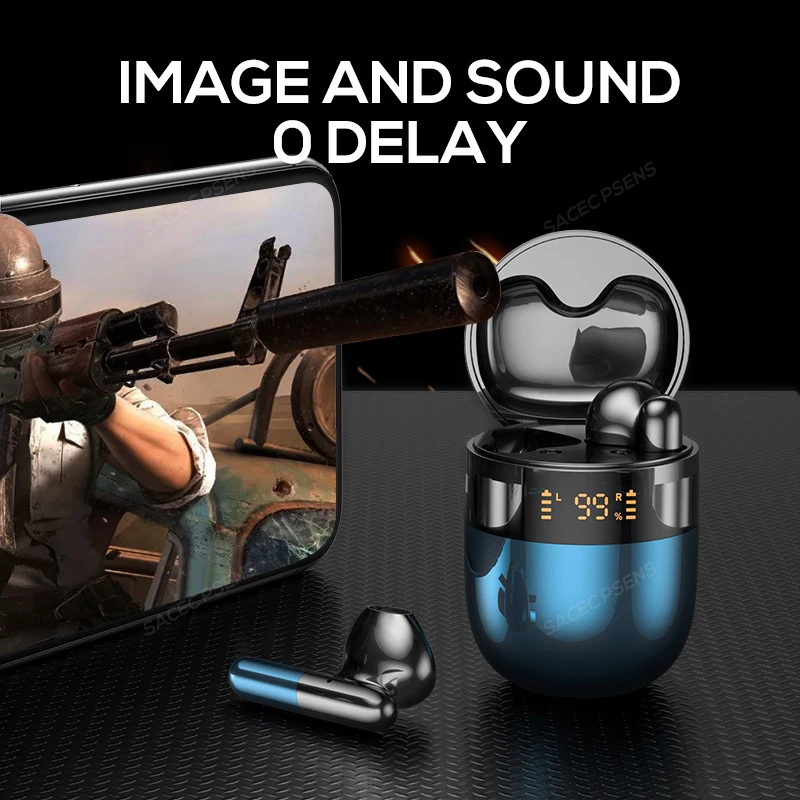 

J28 Bluetooth 5.0 bass earphones wireless headset noise reduction Volume control earbuds Bluetooth Headphone For Android IOS