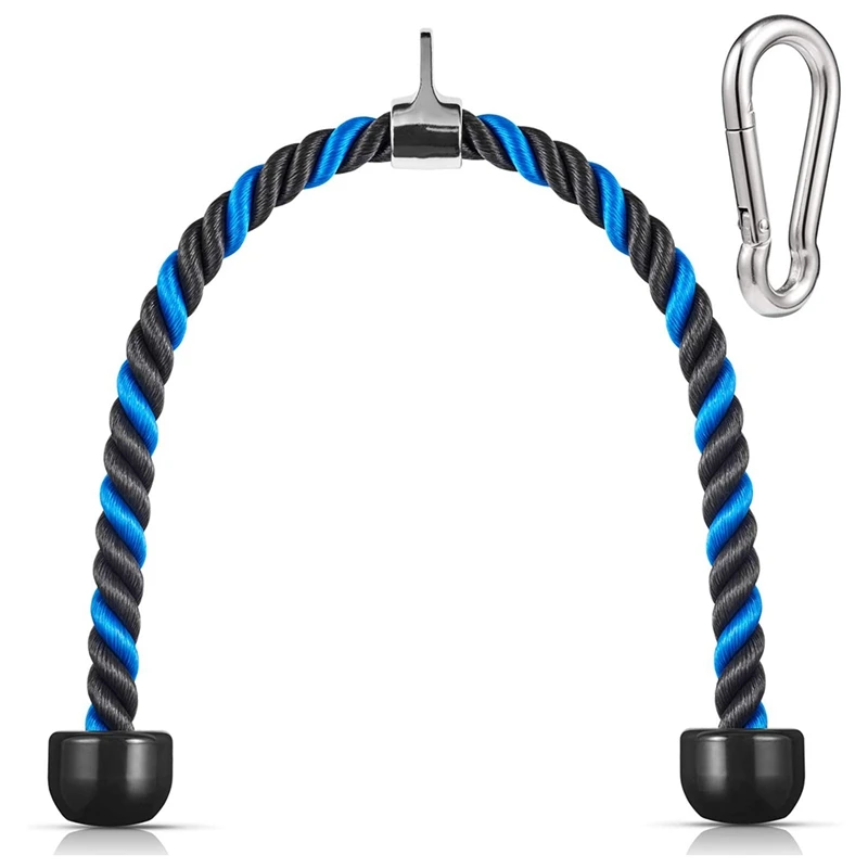

Сверхпрочная веревка с карабином, фитнесс-арматура, Натяжная нейлоновая веревка с покрытием, для домашнего спортзала