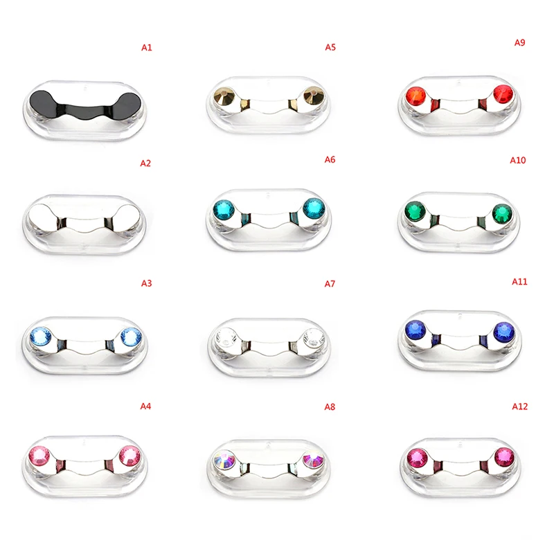 

Portable Multicolor Clothes Clip 2021 New Magnetic Hang Buckle Magnet Glasses Headset Line Clips Fashion Glasses Storage Tools