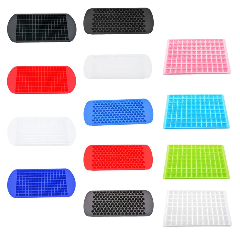 150/160 сетчатый лоток для льда сотовая форма пищевой гибкий силикон формы виски