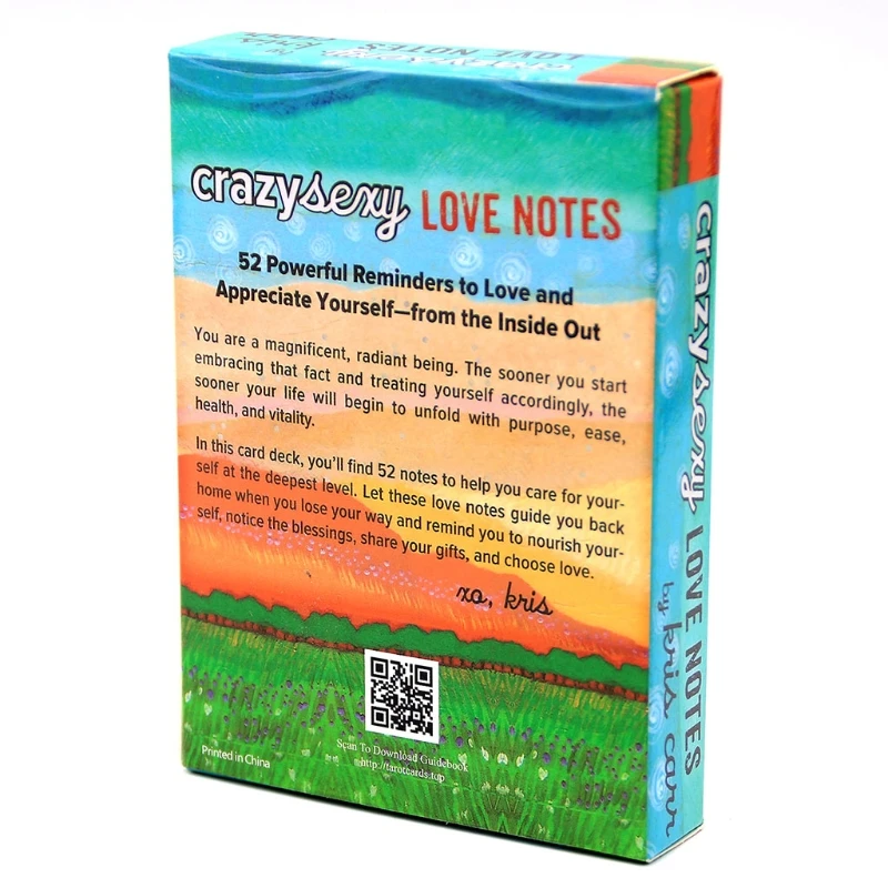 

2022 New 52 Cards Deck Crazy Sexy Love Notes Tarot Full English Board Game Oracle Cards
