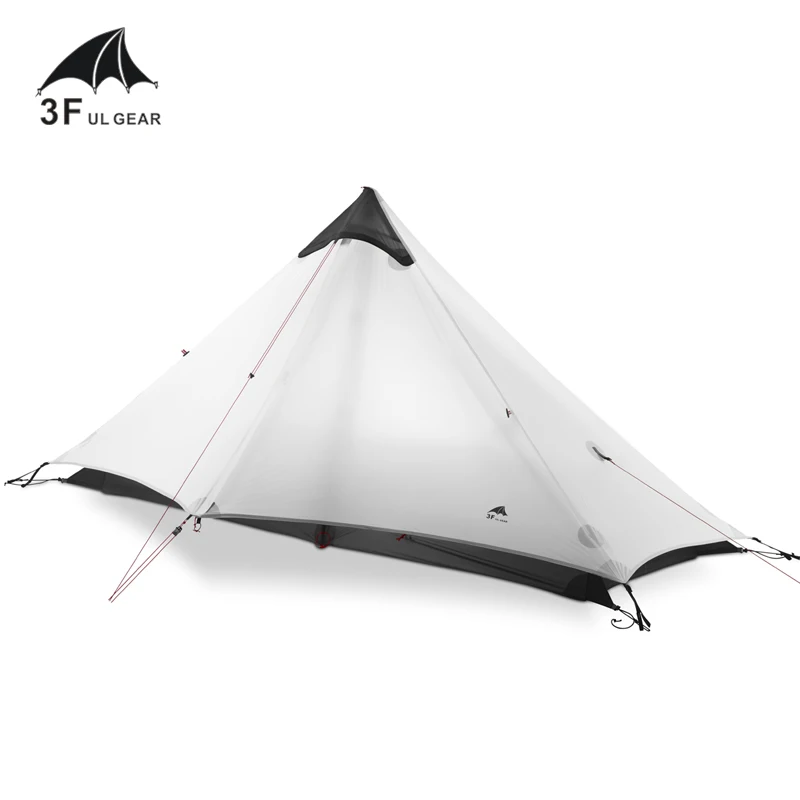 3F UL GEAR LanShan1/2 человека Кемпинг Сверхлегкая профессиональная палатка 3/4 сезонная