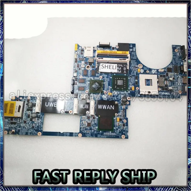 SHELI для dell XPS 1640 CN-0Y503R C0Y503R ноутбук ПК материнская плата pavilion DA0RM3MBAD0 PWB Y505R 100% ТЕСТ ОК