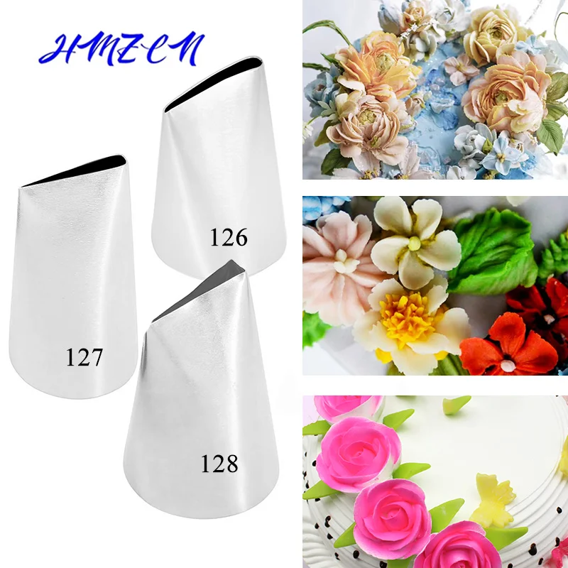 

Rose Petals Stainless Steel Icing Piping Nozzles Fondant Cake Decorating Pastry Sets Tools Bakeware Fondant Decorating Tools