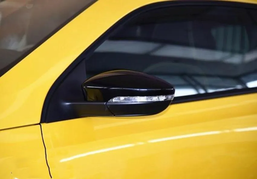 Глянцевая черная крышка для зеркала заднего вида боковое крыло VW Beetle CC Eos Passat B7