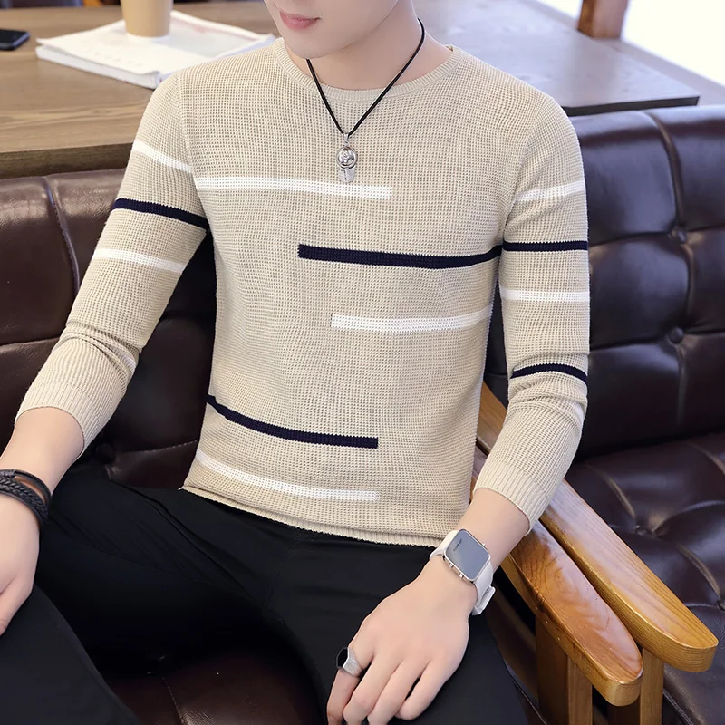 2019 Зимние Новые поступления толстые теплые свитера с круглым вырезом шерстяной