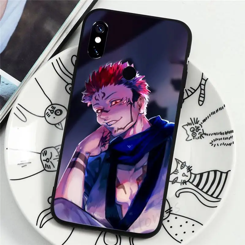 

Jujutsu Kaisen Ryomen Satoru anime Phone Case For xiaomi redmi 9 9a 8 8a 7 7a k30 k30pro k20 k20pro mi 9 9t 9se 10 10pro 10lite