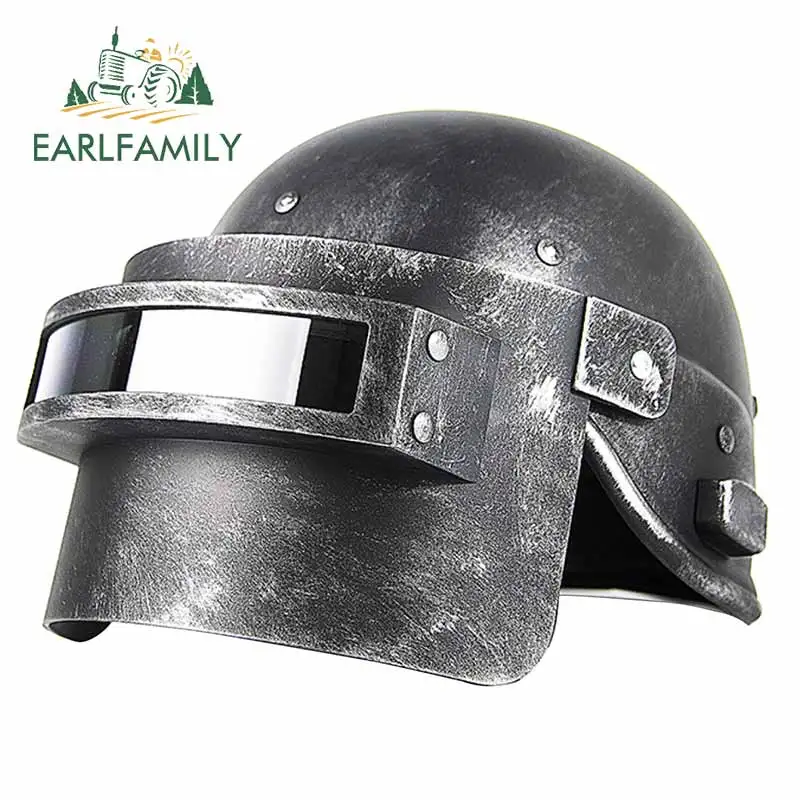 

EARLFAMILY 13 см x 10,1 см для PUBG уровень 3 шлемы тонкие SUV автомобильные наклейки «сделай сам» аниме модная виниловая наклейка на автомобиль украшение