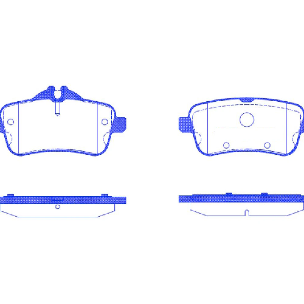 

Ceramics Brake pads for MERCEDES-BENZ GL450 2013-2014 car Parts Replacement 0064203320