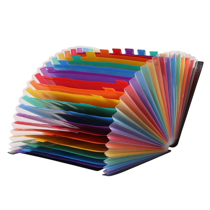 Папка для документов расширяющаяся с 24 отделениями | Канцтовары офиса и дома