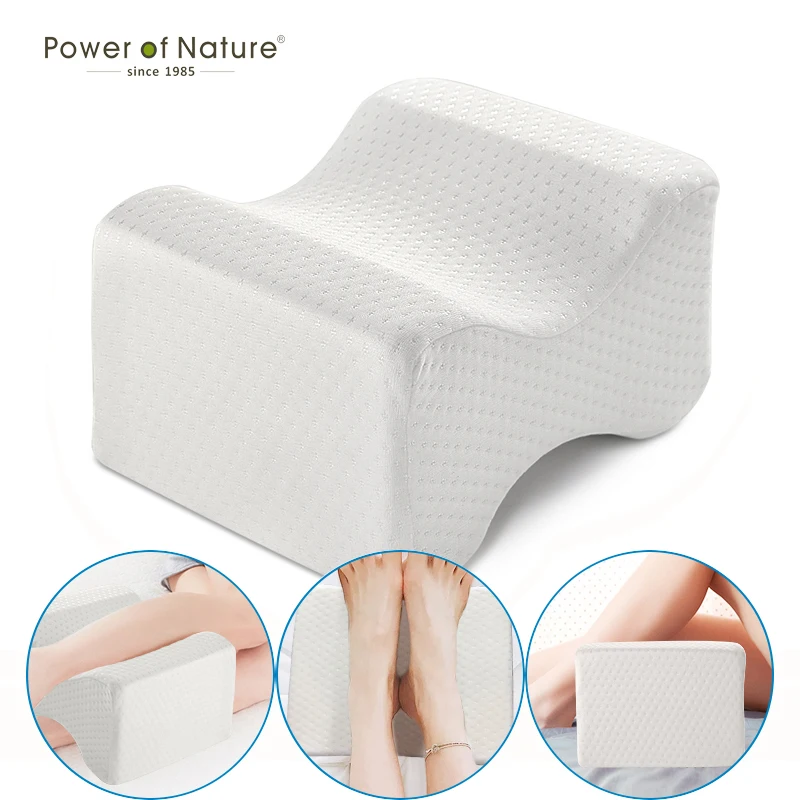 

Memory Foam Legs Support Cushion for Side Sleeping Bedding Orthopedic Pregnant Knee Pillow Pads Between the Legs Under The Knees