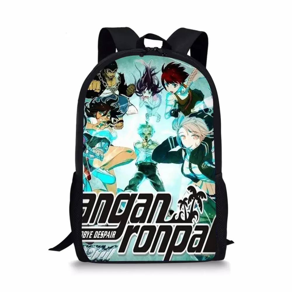HaoYun 16-inch Danganronpa Anime Design Children's Backpack Kids Boys Mochila Infantil Ralph School Bag Child Backpack